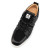 Christian Louboutin Low-top Vida Flat Black Viscose Sneaker