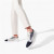 Christian Louboutin Low Top Louis Junior Spikes Orlato Version Blue Ivoire Suede Leather