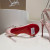 Christian Louboutin Mafaldina Spikes Sandals 100mm Patent Leather Pink