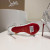 Christian Louboutin Mafaldina Spikes Sandals 100mm Patent Leather White