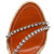 Christian Louboutin Malfadina Zeppa Sandals 120mm Calf Leather Brown