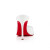 Christian Louboutin Me Dolly 100 Mm Mules Patent Calf Bianco