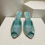 Christian Louboutin Me Dolly Strass Pumps 100 mm Suede Strass Embellished Bermuda