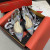 Christian Louboutin Mechante Reine Flats Spike Leather and PVC Silver