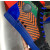 Christian Louboutin Men Louis Woven Spikes Flat High-Top Sneakers Black Blue