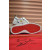 Christian Louboutin Men Low-top Sneaker Fabric with Spikes White Green