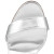Christian Louboutin Miss Sabina 85 mm Strappy Sandals Leather Silver