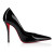 Christian Louboutin Miss Z 100 Mm Pumps Patent Leather Black