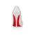 Christian Louboutin Miss Z 100 Mm Pumps Pearlescent Nappa Leather Bianco