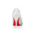 Christian Louboutin Miss Z Sparkling 80 Mm Pumps Mesh And Strass Version Ivory