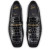 Christian Louboutin Mj Moc Loafers Alligator Embossed Calf Leather Black