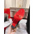 Christian Louboutin Morgan Fleur Knee High Boots Velvet with Crystals Black