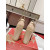 Christian Louboutin Movida Jane Platform Sandals 130mm Nappa Leather Nude