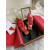 Christian Louboutin Myriadiam Flat Slide Sandals Metallic Cork Gold
