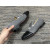 Christian Louboutin Navy Spooky Loafers Fabric and Calf Leather Black Gray