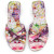 Christian Louboutin Nicol Is Back Mules Crepe Satin Blooming Print Multicolor