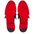 Christian Louboutin No Penny Spikes Loafers Calf Leather Black