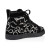 Christian Louboutin Octolouis Strass High-Top Sneakers Velvet And Strass Black