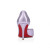 Christian Louboutin Open Apostropha 80mm Pumps Iridescent Nappa Leather Parme