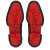 Christian Louboutin Our Steckel Derbies Calf Leather And Olona Canva Black
