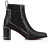 Christian Louboutin Out Line Spikes High Ankle Boot 70 mm Calfskin Black