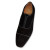 Christian Louboutin Oxford Alpha Male Black Veau Velours
