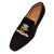 Christian Louboutin Oxford Colonnaki Cruise Black Suede Leather