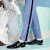 Christian Louboutin Oxford Greg on Black Patent Calf