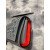 Christian Louboutin Paloma Clutch Metallic Leather and Spikes Silver