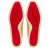 Christian Louboutin Paquepapa Yellow Epice Suede Leather Espadrille