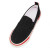 Christian Louboutin Pedro Boat Slip-On Sneakers Jacquard Monogram Cl Black