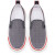 Christian Louboutin Pedro Boat Slip-On Sneakers Jacquard Monogram Cl Smoky
