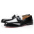 Christian Louboutin Penny Loafers Abrasivato Calf Leather Black