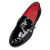 Christian Louboutin Penny Loafers Patent Calf Leather Black
