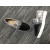 Christian Louboutin Pik Boat Spikes Slip-on Sneakers Patent Leather Black White