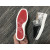 Christian Louboutin Pik Boat Spikes Slip-on Sneakers Patent Leather Black White