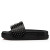 Christian Louboutin Pool Fun Men's Black/gun Calf Sandal