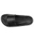 Christian Louboutin Pool Stud Flat Black/bk Gun Calf Sandal