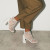 Christian Louboutin Porlibooty 85 Mm Low Boots Nappa Leather Bianco