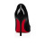 Christian Louboutin Pump Chick up 100mm Black/lin Porpora-multi Patent