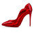 Christian Louboutin Pump Hot Chick 100mm Loubi/lin Psy Loubi Patent calf