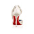 Christian Louboutin Pumps Brodirize 100mm Version Ivory Satin