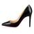 Christian Louboutin Pumps Pigalle 100 mm Black Leather
