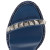 Christian Louboutin Pyraclou 110 mm Espadrilles Patent Calf Leather Blue