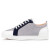 Christian Louboutin Rantulow Sneakers Calf Cotton And Veau Velours Navy