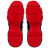 Christian Louboutin Red Runner Black Calf Sneaker
