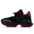 Christian Louboutin Red Runner Black Calf Sneaker