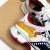 Christian Louboutin Red Runner Flat Sneakers Calf Suede and Mesh Multi
