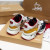 Christian Louboutin Red Runner Flat Sneakers Calf Suede and Mesh Multi