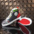 Christian Louboutin Rockstud Spike High-Top Sneakers Leather Multicolor